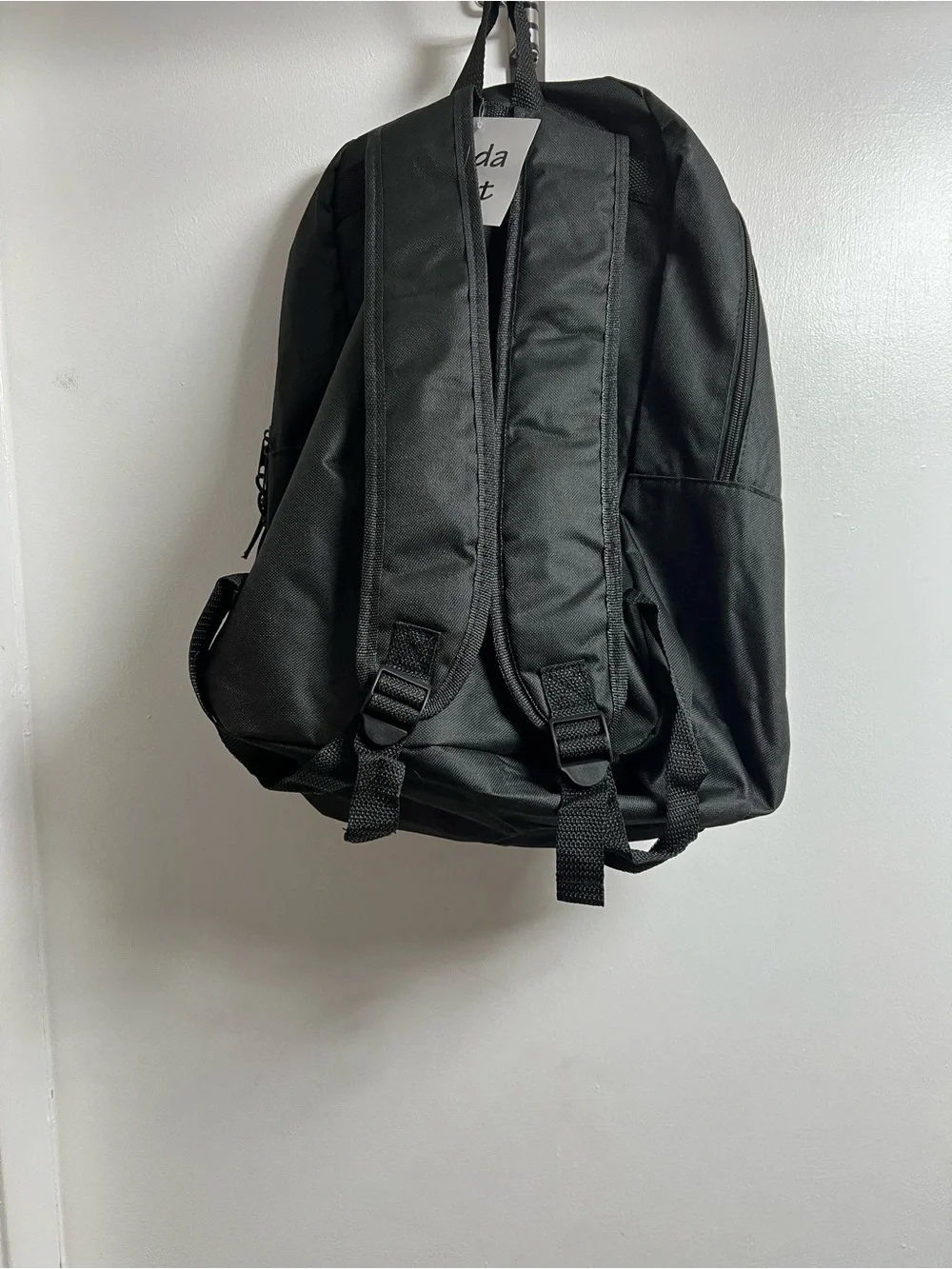 Classic Black Everyday Backpack - Unbranded